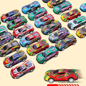 100 Pack Pull Back Cars for Kids,Mini Vehicles Toy Bulk Party Favor Cars Toys,Classroom Treasure Box, Goodie Bag Stuffers, Pinata Fillers for Boys Girls Toddlers Birthday Party (100)