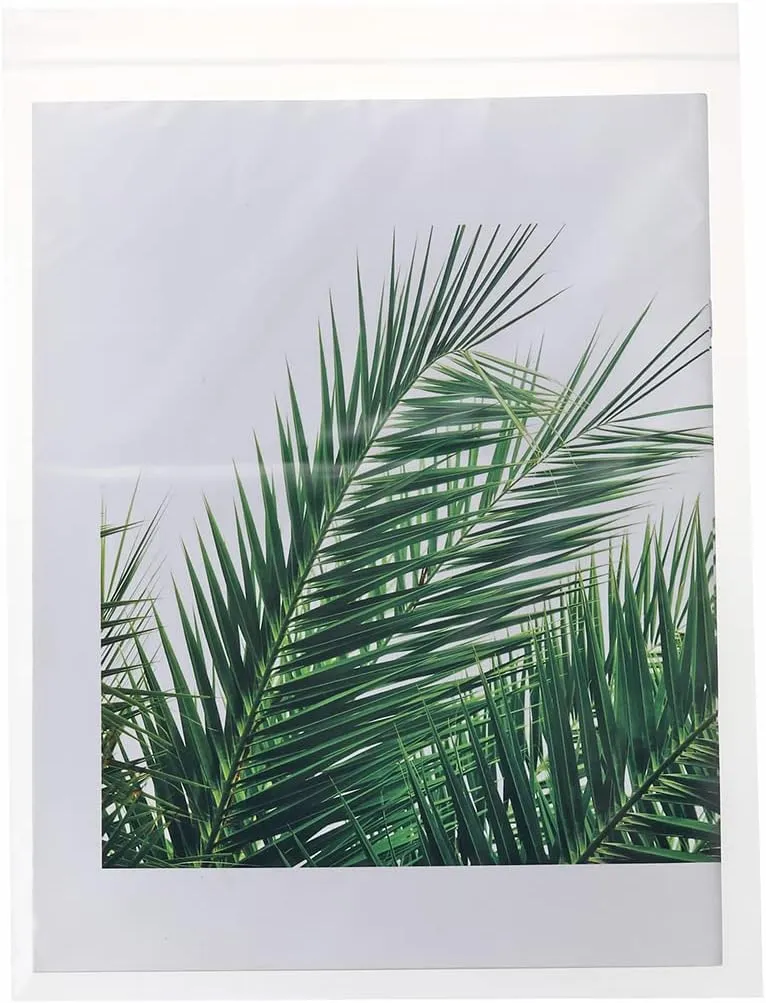 100 PCS 9" x 12" Thick Clear Zip Poly Lock Plastic Bags Seal Reclosable Zip Bag Durable 2.4 Mil Prints Photo Cards Envelopes Snacks Seeds Zipper Bags