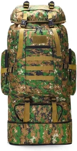 100L Tatical Backpack For Camping Hiking Travel Bags Large Capacity Molle Bag Backpacks Rucksack sac a dos homme(Style B)