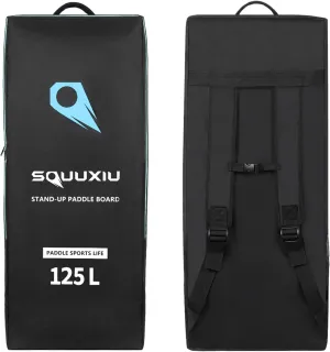 105L/125L Inflatable Paddleboard Bag Durable SUP Board Backpack Bag Large Capacity Stand Up Board Travel Bag Portable Surfboard Backpack for Traveling Surfing Beach Water Sports