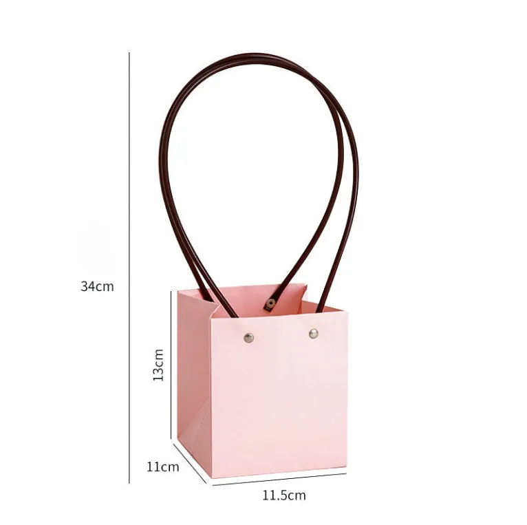 10Pcs Waterproof Flower Bags with Handles