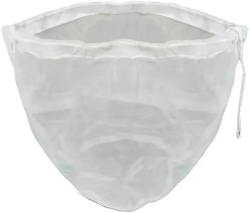 120 Mesh Gauze Bag Optimal Soy Milk Juice Straining Compatible with Thermomix Food Processor Juice Wine Filter Bags Dregs Separator Bags
