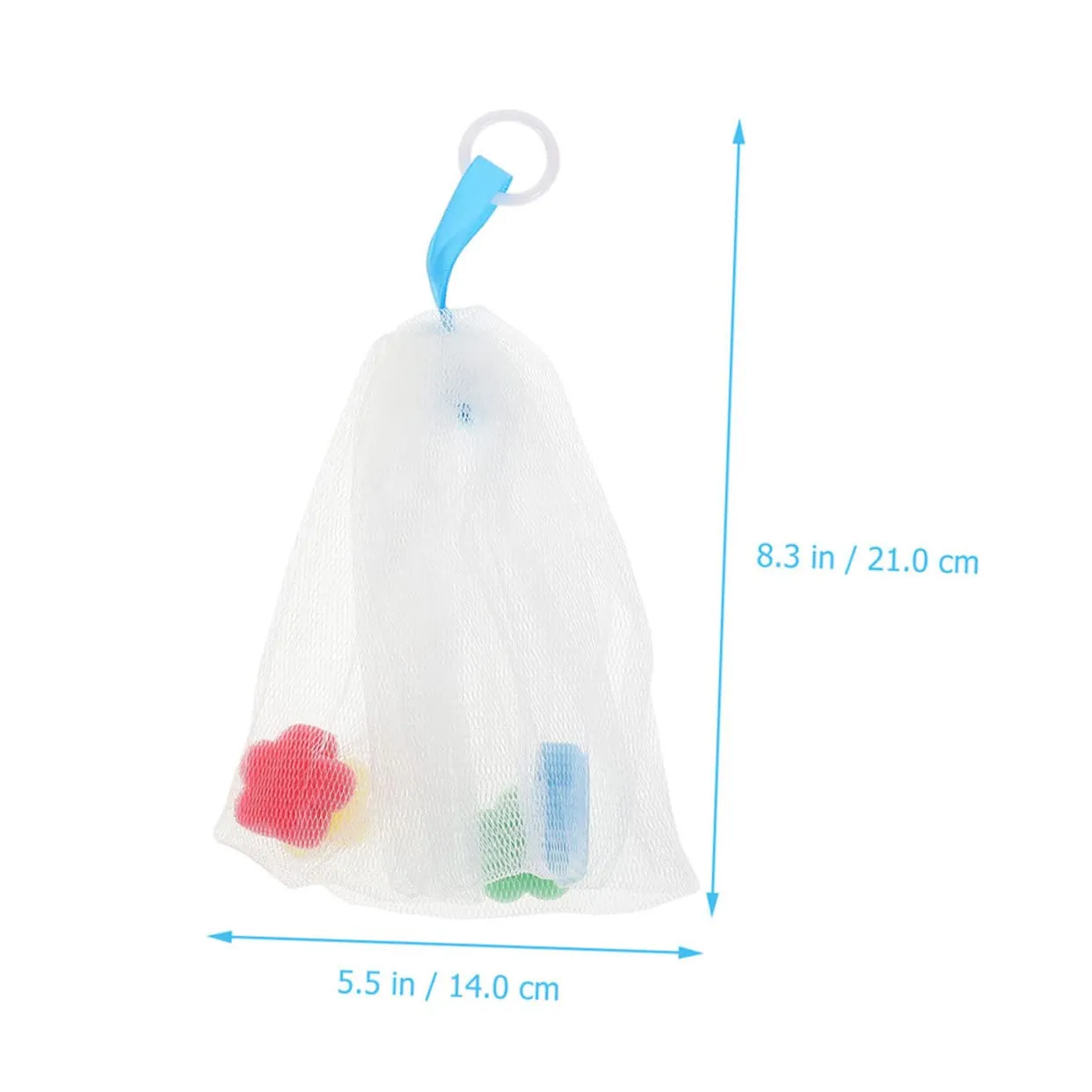 12pcs Face Cleaning Foaming Net Soap Pouch for Enhanced Lathering Lightweight Mesh Design Hanging Comfortable Texture for Easy Use for Soap Making and Daily Cleansing