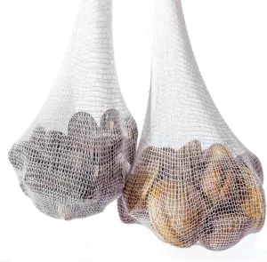 16" Seafood Boil & Steamer Bags - Pack of 10, Seafood Boiling Bags for Crab, Crawfish, Shellfish - Low Country Boil, Clambake, Crab Boil, Soup Stock Socks, Vegetable Storage Bags