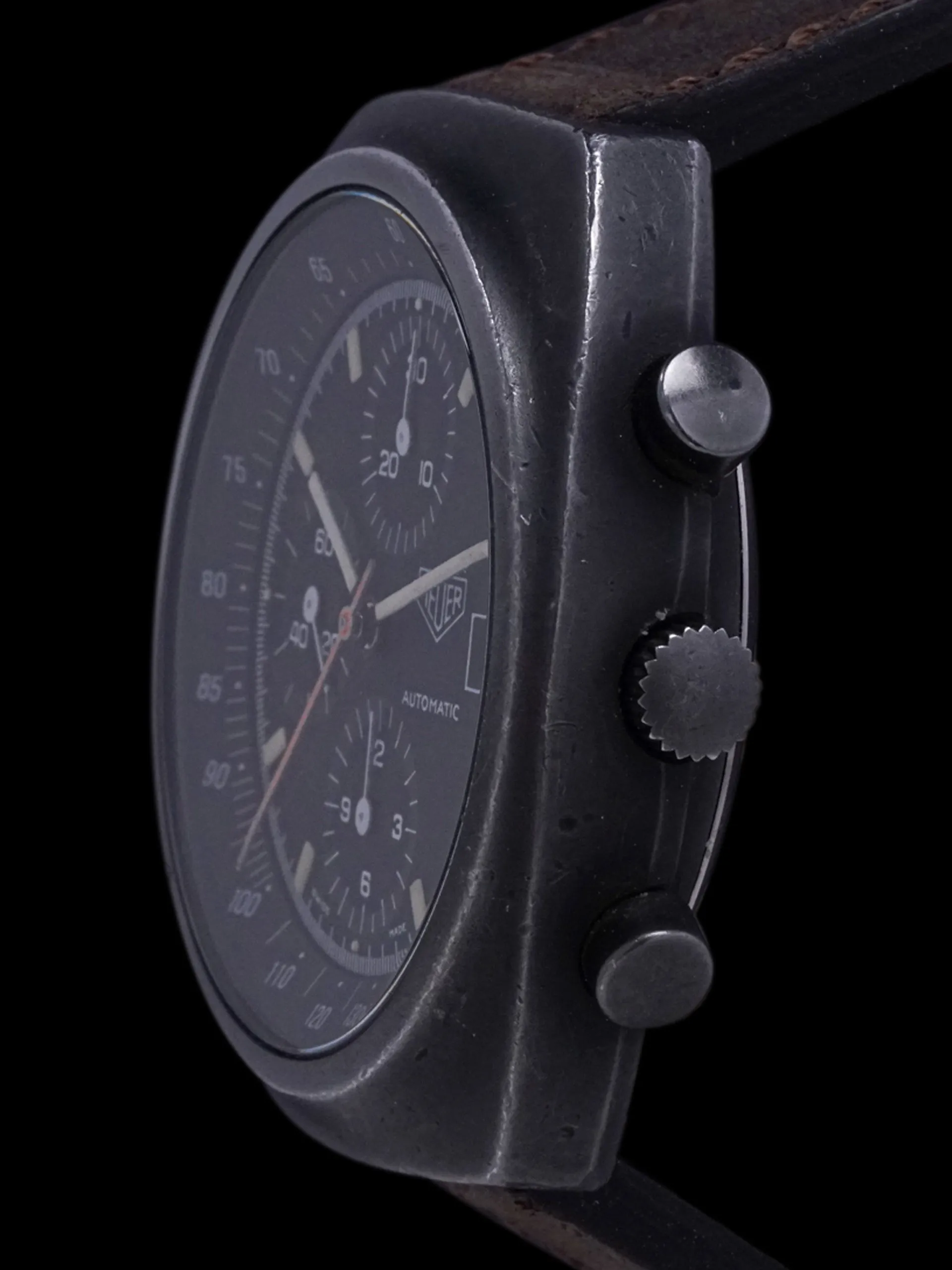 1980s Heuer Automatic Chronograph (Ref. 750.502) Original PVD