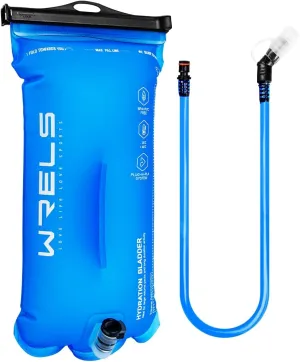 1L/1.5L/2L/3L BPA Free Hydration Bladder,Leakproof TPU Water Bladder for Hiking Backpack,Large Opening Water Reservoir Hydration Pack for Running Cycling Camping