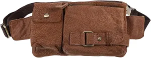 1pc Outdoor Men Waist Pack Vintage Storage Bag for Travel Hiking Capacity Design Material Casual Belt Pouch for Daily Use Adventures