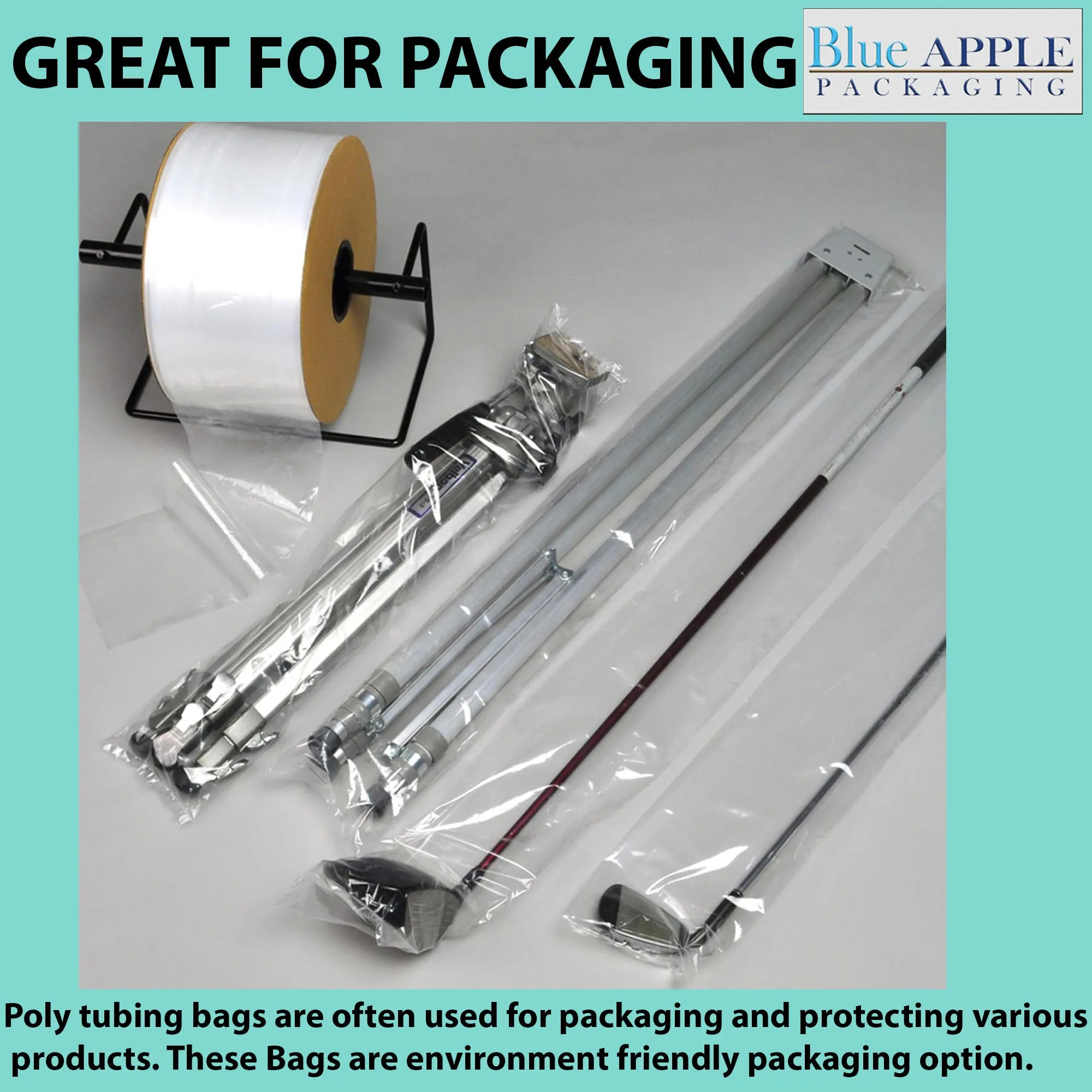 2 inch x 725ft Poly Tubing Roll 6 Mil LDPE Low Density