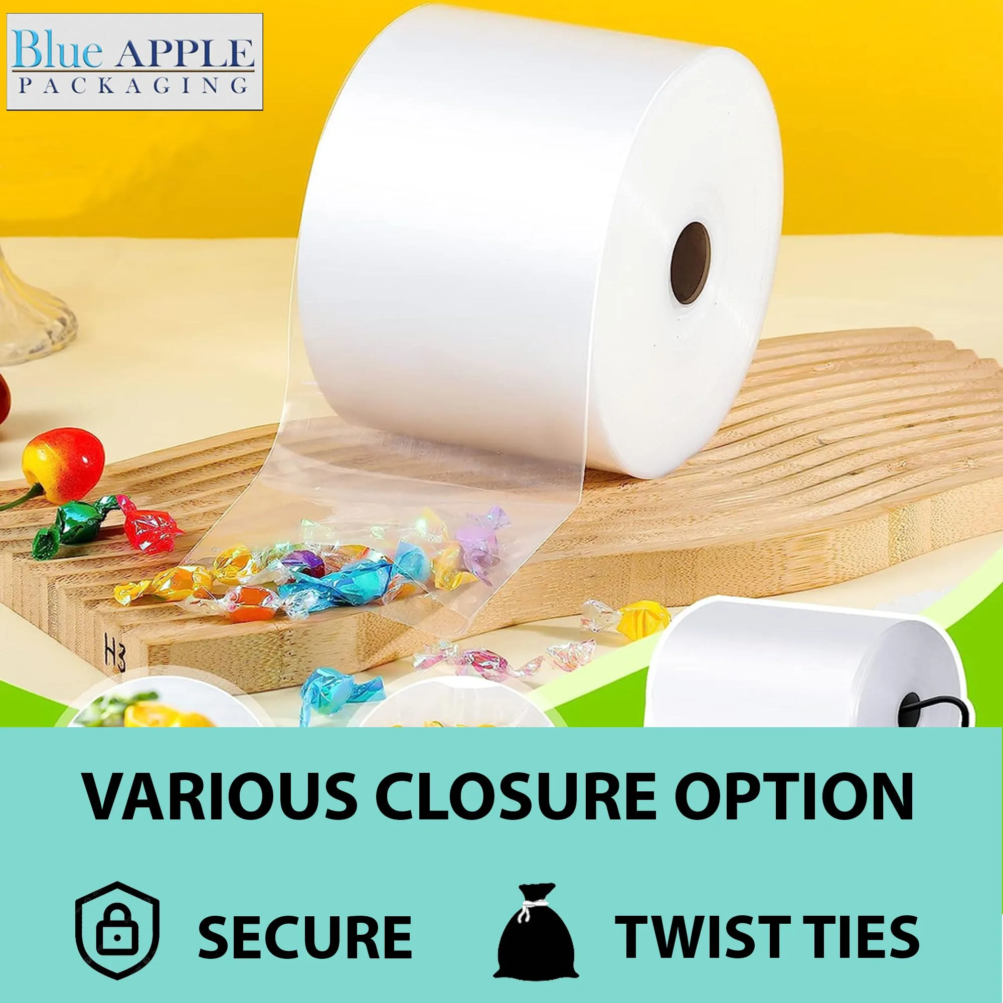 2 inch x 725ft Poly Tubing Roll 6 Mil LDPE Low Density
