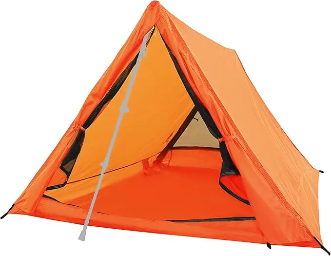2-Person Trekking Pole Tent for Backpacking - Ultralight A-Frame Backpacking Tent, Two Person Waterproof Hiking Tent for Camping, Lightweight Camping Tent for Scouts, Trekker by Underwood Aggregator
