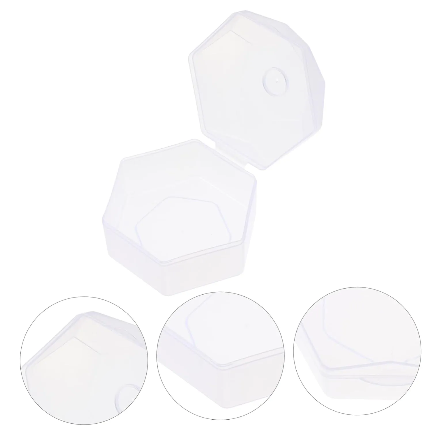 2sets 5pcs Pacifier Storage Case for Pacifiers and Durable and Easy to Store Diaper Bags Strollers for Moms 5pcs*2