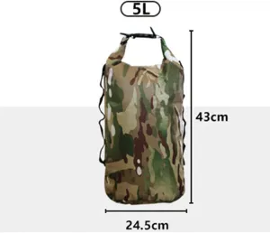 2xWaterproof Dry Bag Heavy Duty Storage for River Trekking Beach Sailing Boating Fishing