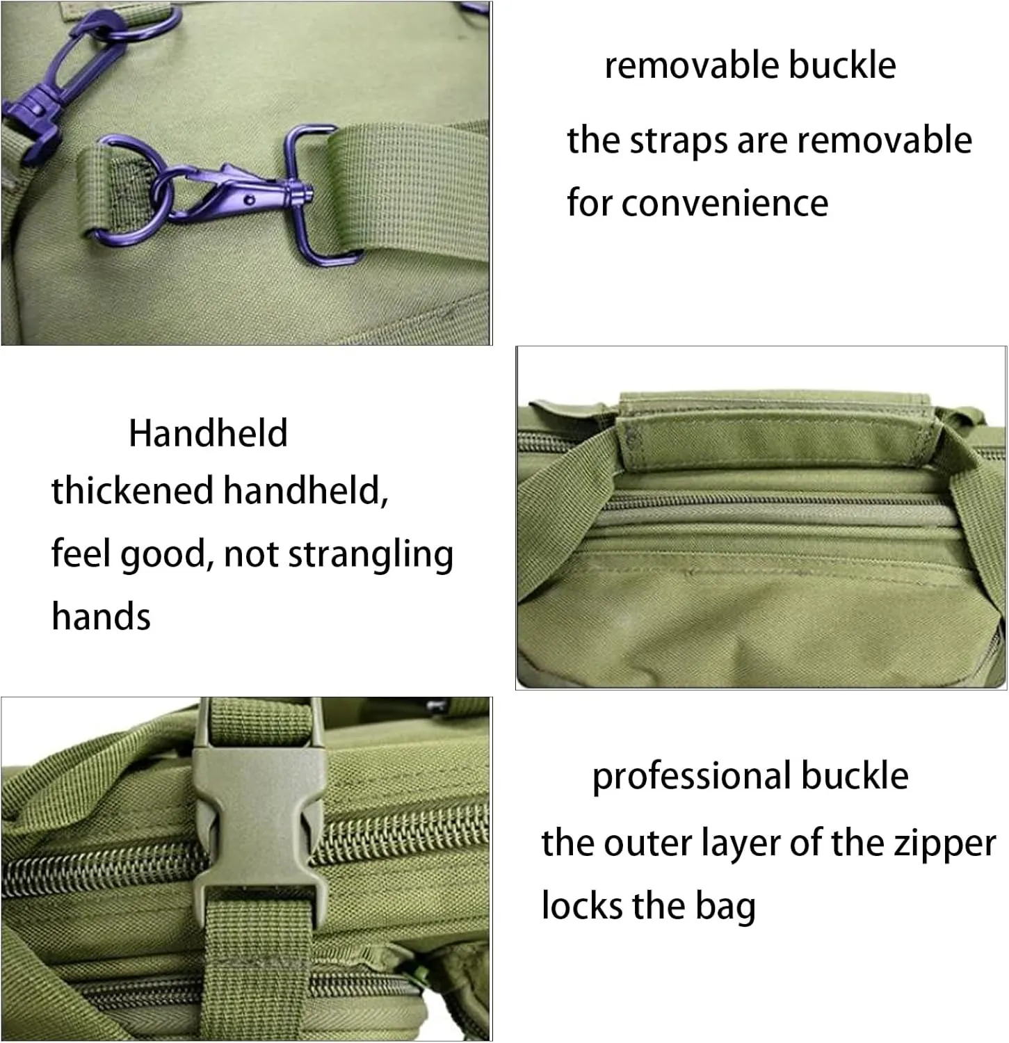 33" Soft Rifle Case Double Long Gun Bag, Tactical Rifle Gun Case, with Lockable Zipper and Backpack Strap, for Shooting Hunting Carrying