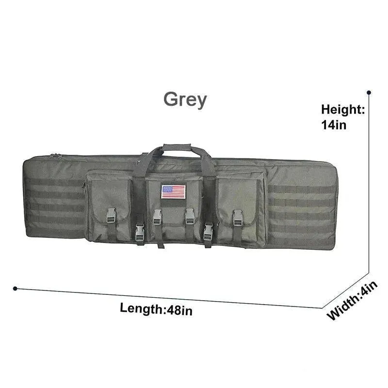 38-Inch Rifle Carry Bag - Duffle Backpack Comfortable Rifle Transportation