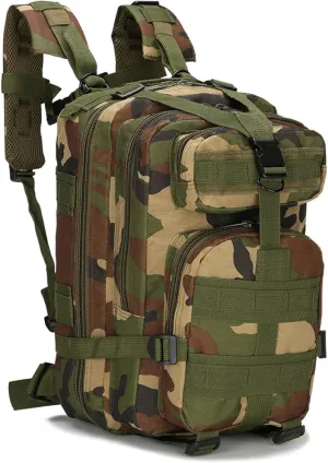 3P tactical backpack for men and women small outdoor mountaineering bag trekking camouflage backpack