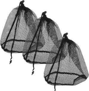 3pcs Mesh Bags Drawstring Laundry Bags Large Mesh Dishwasher Bags For Kitchen Jewelry Wedding Party Favors Collecting Toys Travel Sports