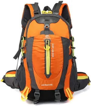 40L Outdoor Sports Backpack Hiking Backpack Laptop Daypack Hiking Mountaineering Backpack for Climbing Camping Trip (Color : H)
