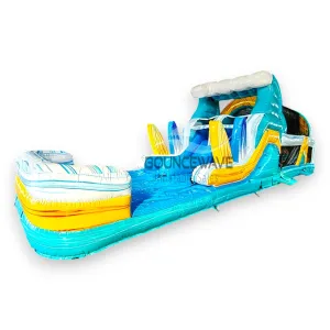46ft Surf's Up Hybrid Inflatable Obstacle Course