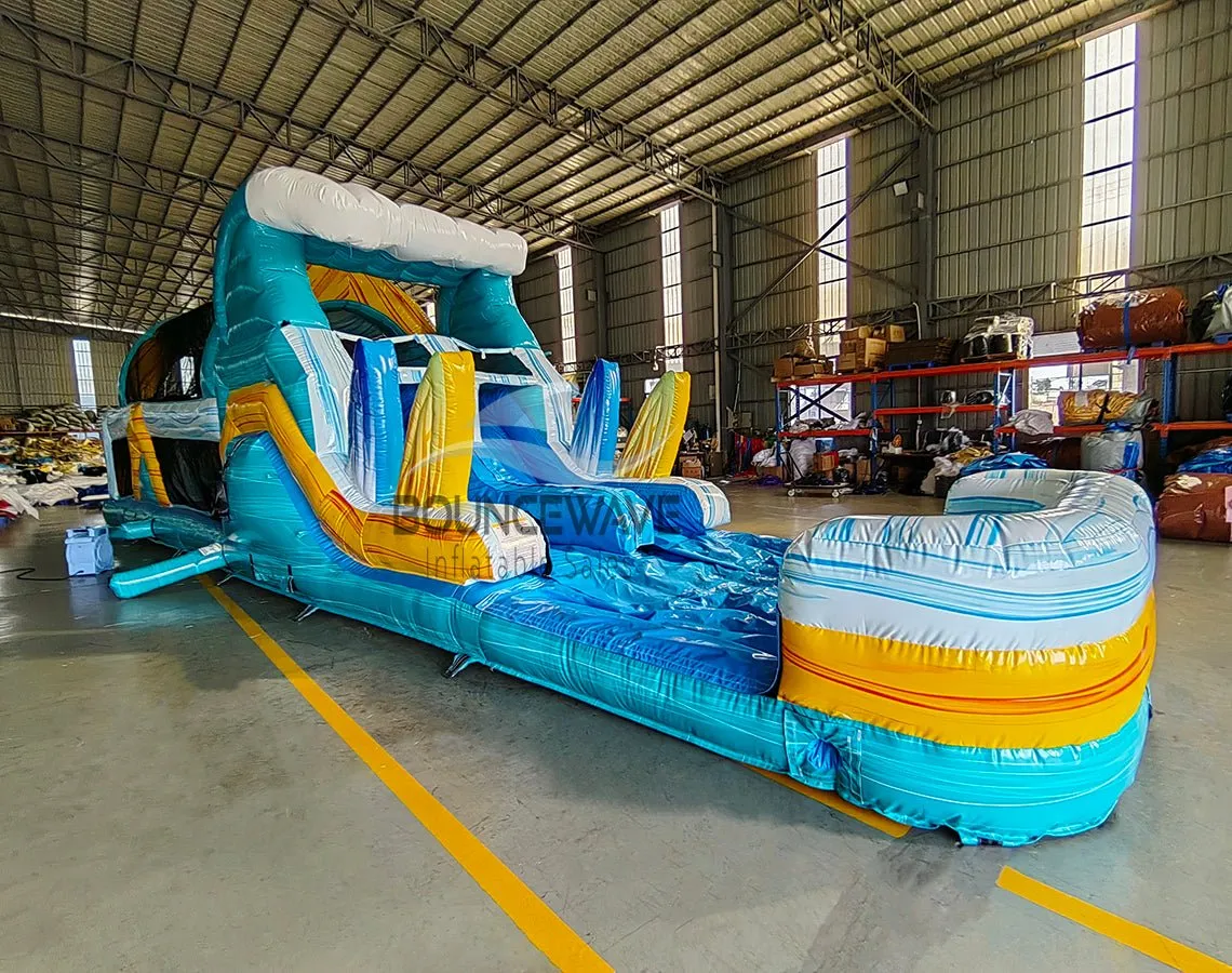 46ft Surf's Up Hybrid Inflatable Obstacle Course