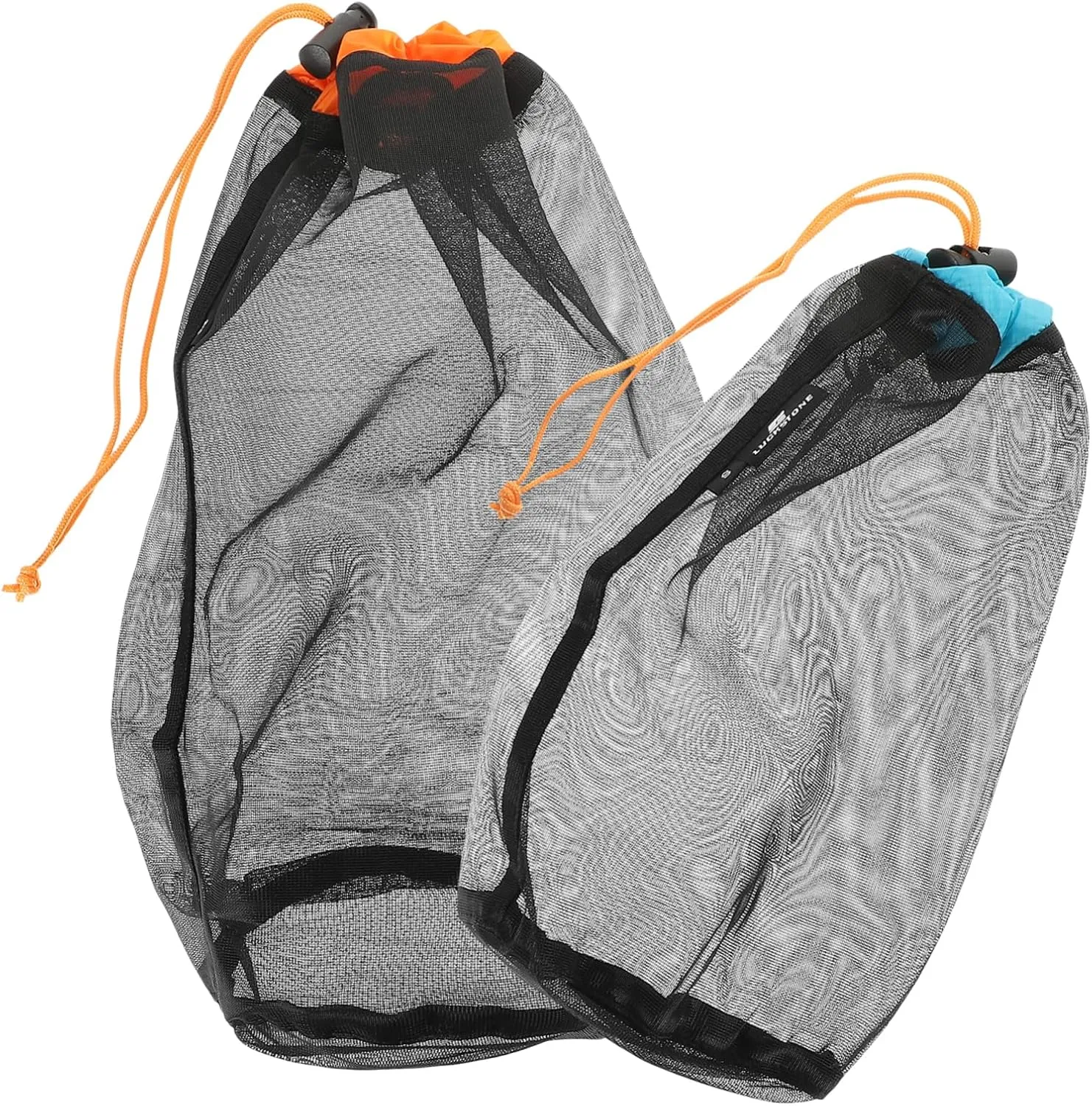 4sets Cotton Sleeping Bag Liner Large Capacity Outdoor Storage Pouch for Travel 2pcs*4
