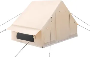 5-8 Person Cabin Tent Inflatable Camping Tent Glamping Tents, Easy Setup Outdoor Oxford Tents, Inflatable House Tent