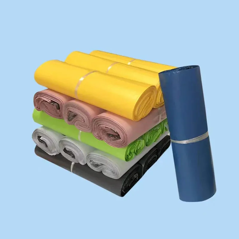 50-Pack Waterproof Plastic Mailing Bags for Clothing Logistics, Custom Logo Options, Shipping Postal Pouches