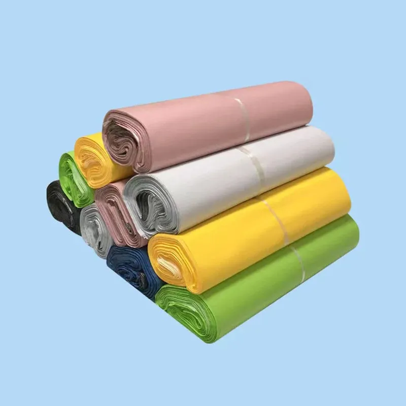 50-Pack Waterproof Plastic Mailing Bags for Clothing Logistics, Custom Logo Options, Shipping Postal Pouches