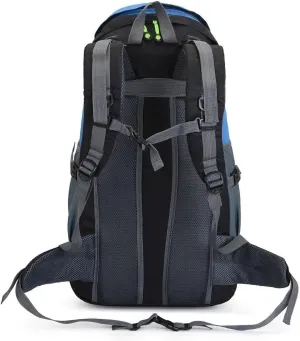 50L Waterproof Hiking Backpack Men Trekking Travel Backpacks Women Sport Bag Outdoor Mountaineering Hike Bags (Black 3)