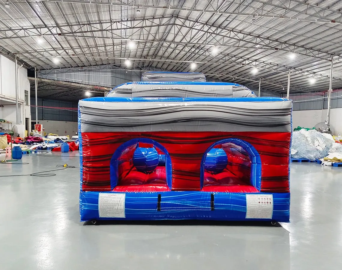 62ft Baja 2-Piece Wet/Dry Inflatable Obstacle Course