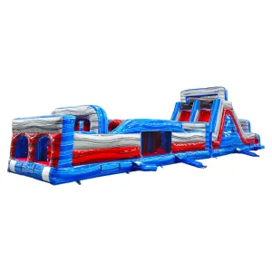 62ft Baja 2-Piece Wet/Dry Inflatable Obstacle Course