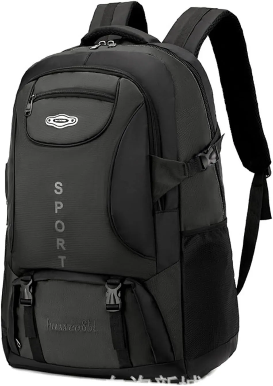 85L Extra Large Waterproof Hiking Camping 18.4In Laptop Travel Backpack for Camping Climbing Touring Lightweight Outdoor Sport Daypack Huge Backpack(Grey)