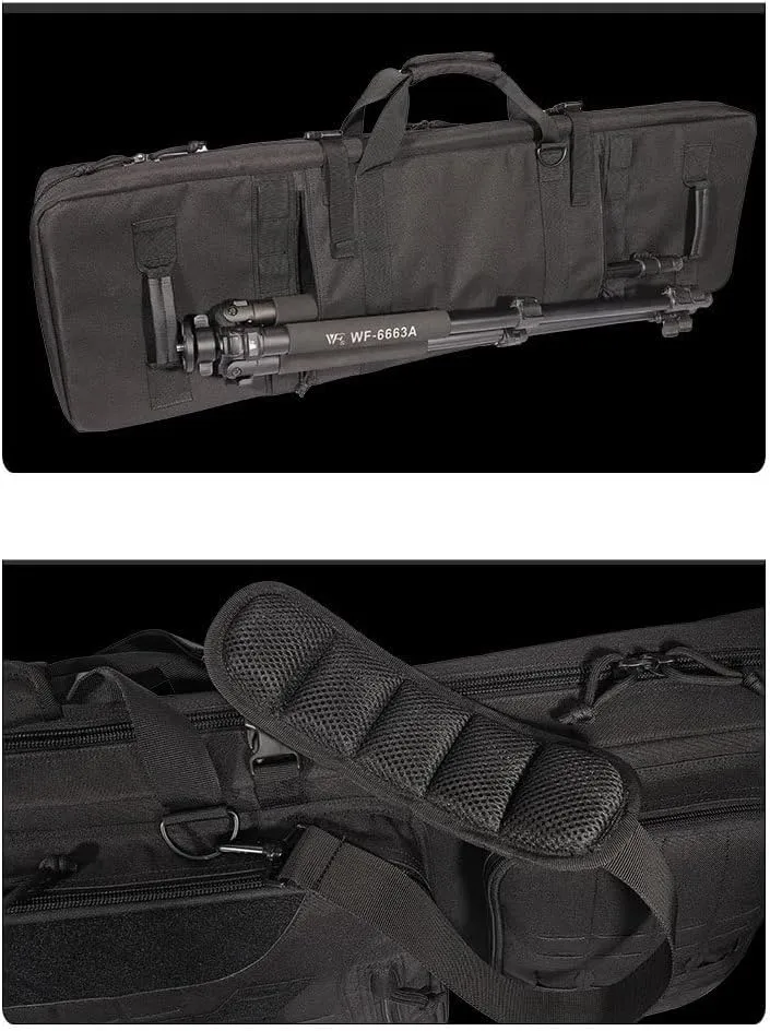 93cm Tactical Hunting Gun Bag Hard Shell Long Backpack for Paintball Military Shooting Gun Case Rifle Bag