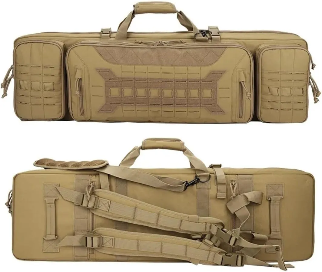 93cm Tactical Hunting Gun Bag Hard Shell Long Backpack for Paintball Military Shooting Gun Case Rifle Bag