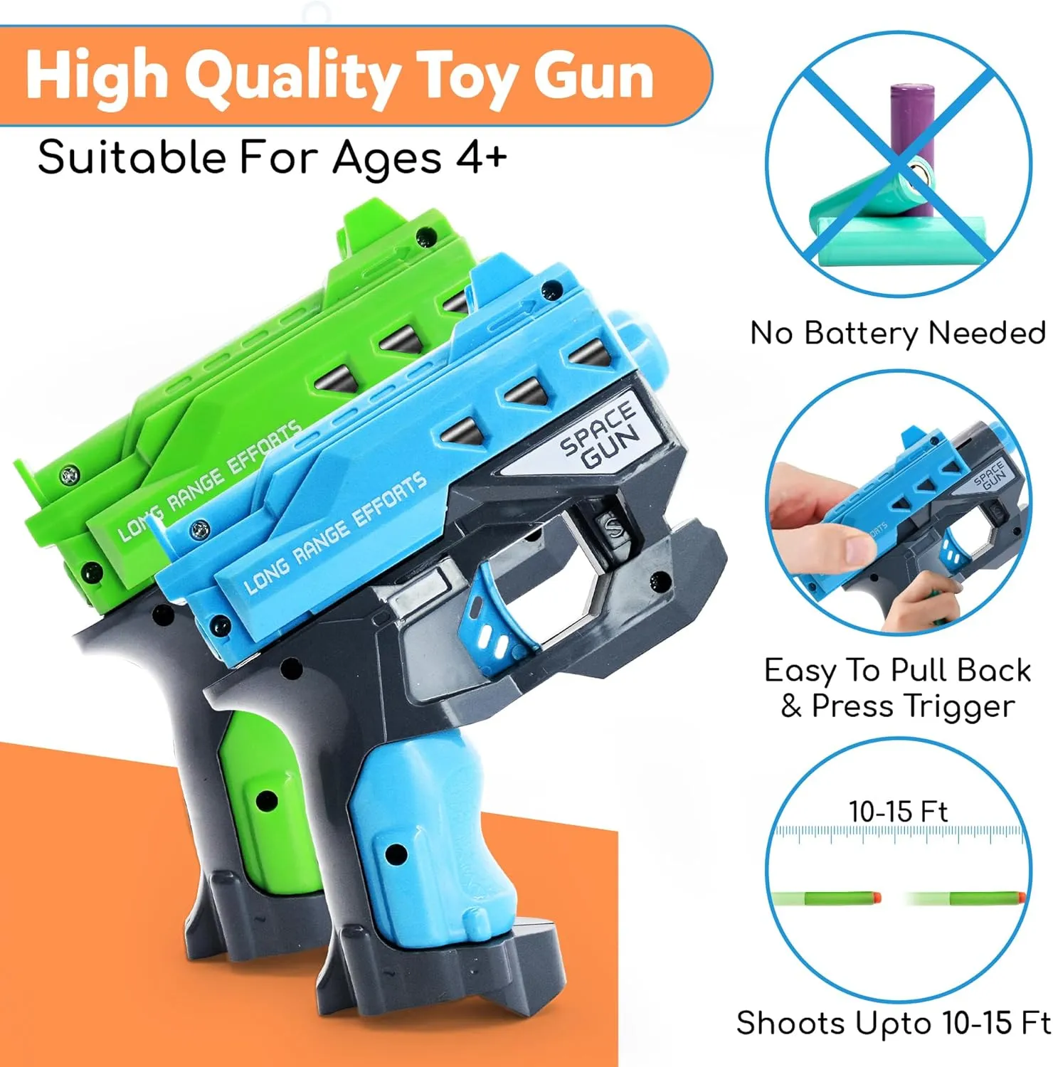 Accessories for Nerf Party Supplies, Nerf Party Favors - 12 Sets. Boys Birthday, War Bulk Pack. Mini Guns, Darts, Glasses, Masks, Wristbands
