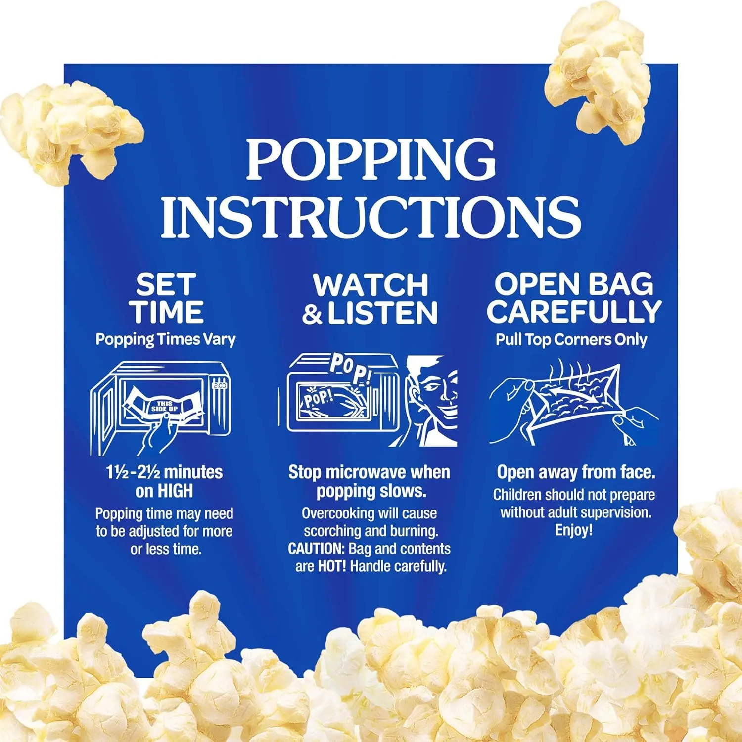 ACT II Butter Microwave Popcorn, 6-Count 2.75-oz. Bags (Pack of 6)