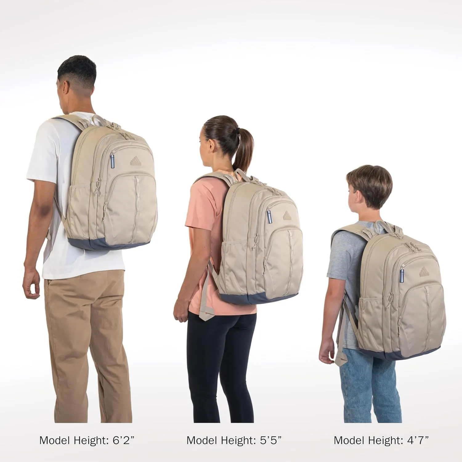 adidas Prime Backpack for Work, Travel Bag for Women and Men with Padded Compartment for Laptop, Carbon Grey/Rose Gold/2, One Size