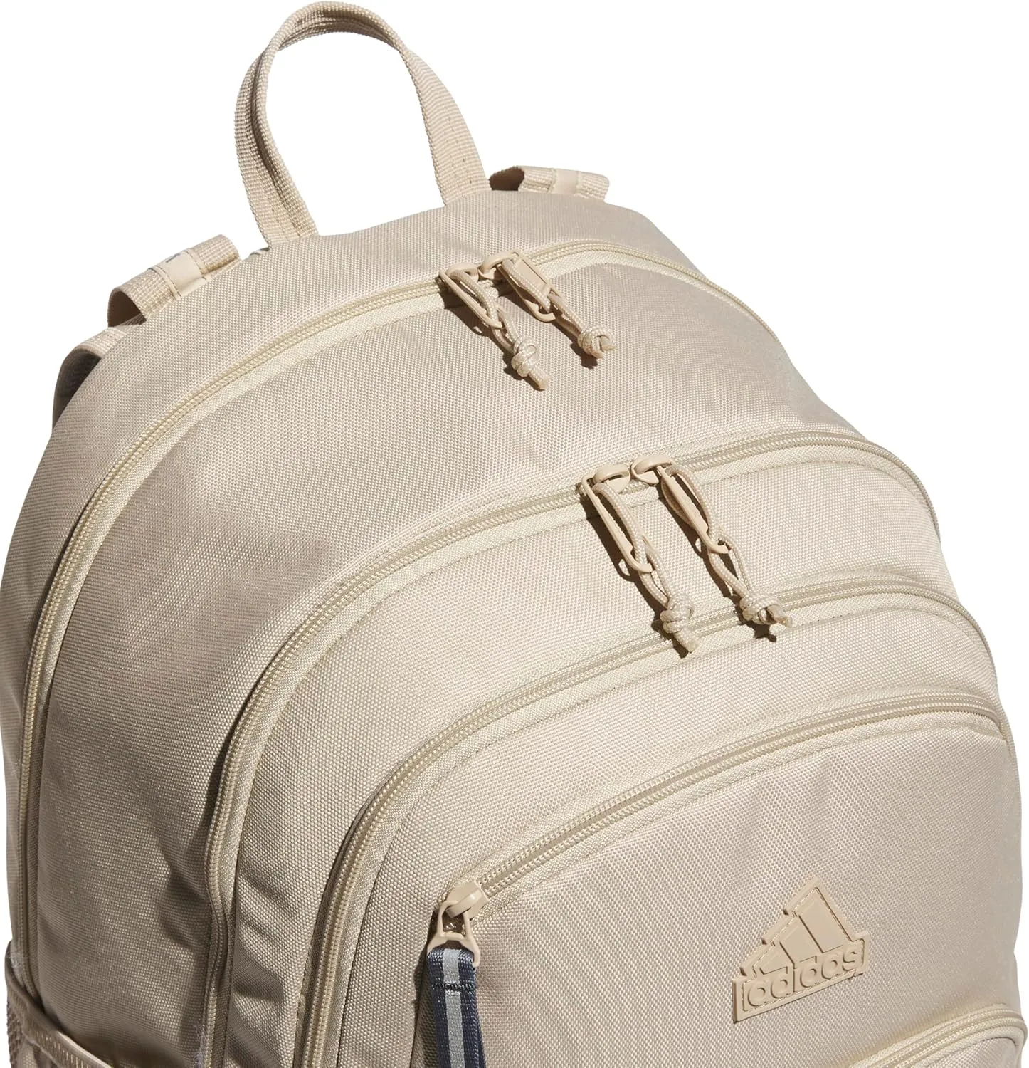 adidas Prime Backpack for Work, Travel Bag for Women and Men with Padded Compartment for Laptop, Clay Brown/Onix Grey/2, One Size