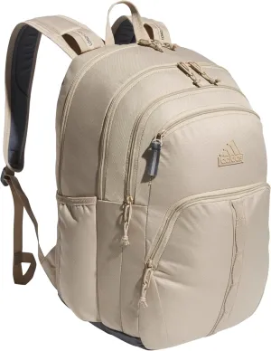 adidas Prime Backpack for Work, Travel Bag for Women and Men with Padded Compartment for Laptop, Clay Brown/Onix Grey/2, One Size