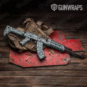 AK-47 Ragged Overcast Camo Gun Skin Vinyl Wrap