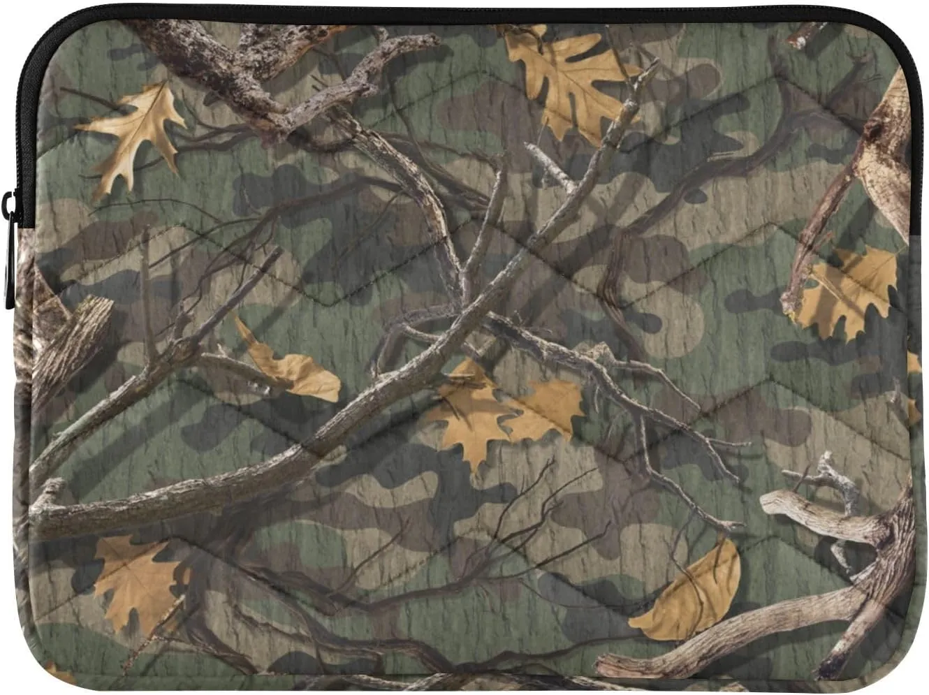 ALAZA Wood Camouflage Tree Camo Laptop Sleeve Case 13, 13.3, 14 inch, Computer Cases for Pad Tablet, Waterproof Briefcase Bag