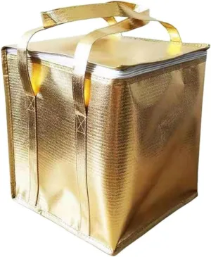 Alipis tote bags insulated bag insulated bag cooler bags grocery bag carrier reusable grocery bags insulated food warmer bag insulated food bag pizza non-woven fabric ice bag