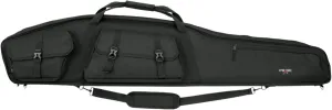 Allen Company Tactical Rifle Case - Padded Scoped Rifle Bag - Long Gun Soft Case with Padded Suppressor Pocket - 55IN Long Case - Velocity: Black or Camo Options