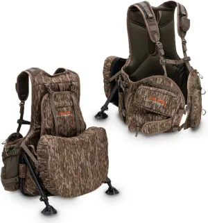 ALPS OutdoorZ Grand Slam Turkey Vest, Sit Anywhere Kickstand Removeable Frame and Memory Foam Seat