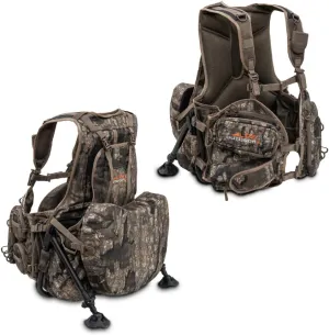 ALPS OutdoorZ Grand Slam Turkey Vest, Sit Anywhere Kickstand Removeable Frame and Memory Foam Seat