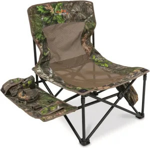 ALPS OutdoorZ High Ridge Foldable Hunting Chair Featuring Side Table to Accommodate Calls and Strikers, Insect Repeller Pocket, and Shoulder Carry Bag