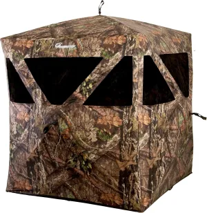 Ameristep Caretaker Run & Gun Hunting Blind | Lightweight 2 Person Ground Blind in Mossy Oak Break-Up Country, One Size