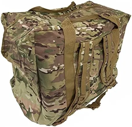 Ammo Can Man Multicam Aviator Bag – New Multicam Backpack w/Large Nylon Coil Zippers – Fine Quality Tactical Gun Range Bag w/Web Handles & Storm Flap - Outdoor Backpack for Camping, Hiking & More