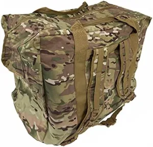 Ammo Can Man Multicam Aviator Bag – New Multicam Backpack w/Large Nylon Coil Zippers – Fine Quality Tactical Gun Range Bag w/Web Handles & Storm Flap - Outdoor Backpack for Camping, Hiking & More
