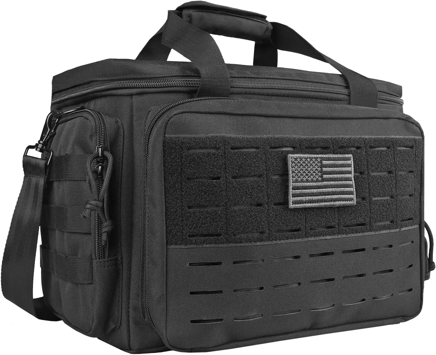 AMYIPO Tactical Pistol Case Hunting Shooting Range Bag Soft Handgun Case Tactical Gun Range Duffle Bag Gun Carrying Case