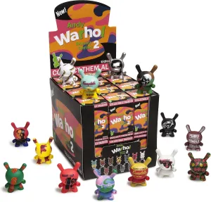 Andy Warhol Full Case of 24 Dunny Series 2 Designer Vinyl 3 Inch Mini Figures by Kidrobot …